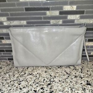 Vintage Elegant Gray Clutch/Wristlet